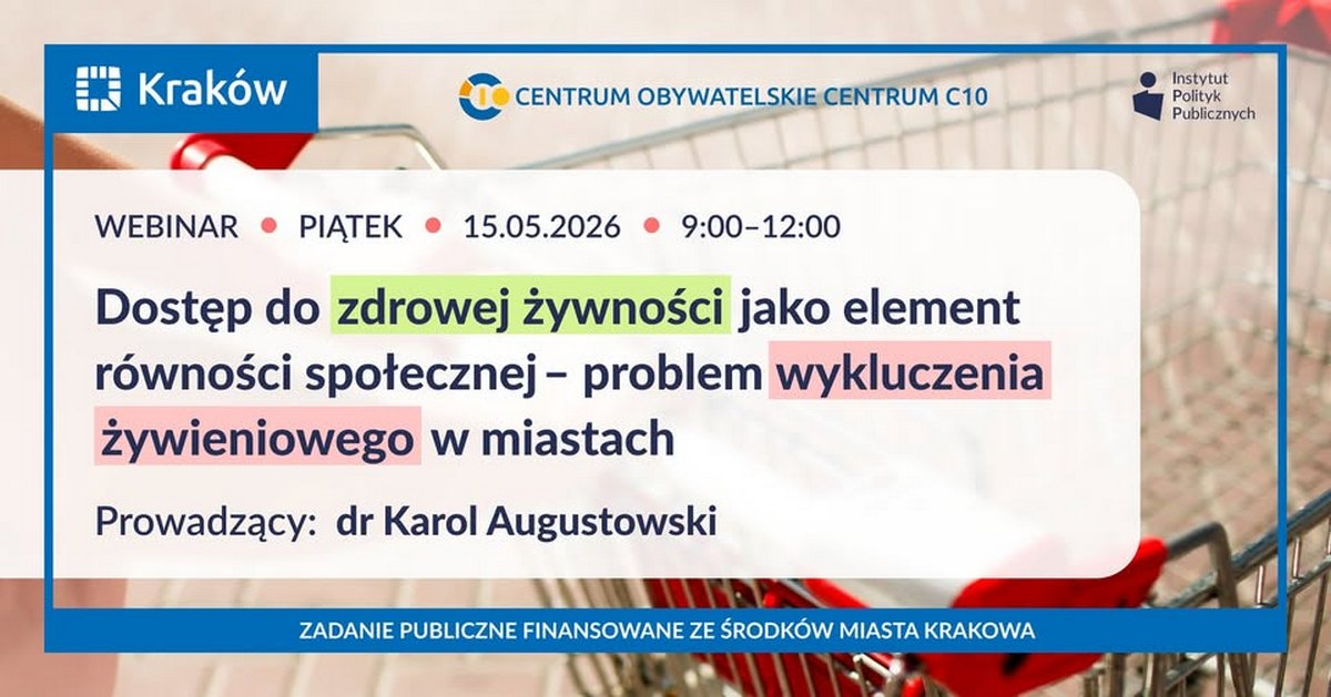 Zdrowie jako sprawa publiczna – społeczeństwo, równość, odpowiedzialność