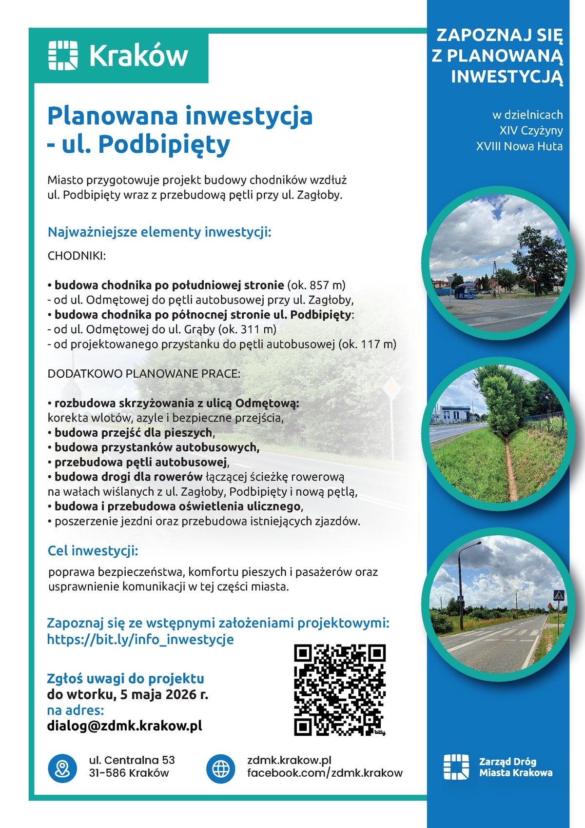 Rozbudowa ul. Podbipięty