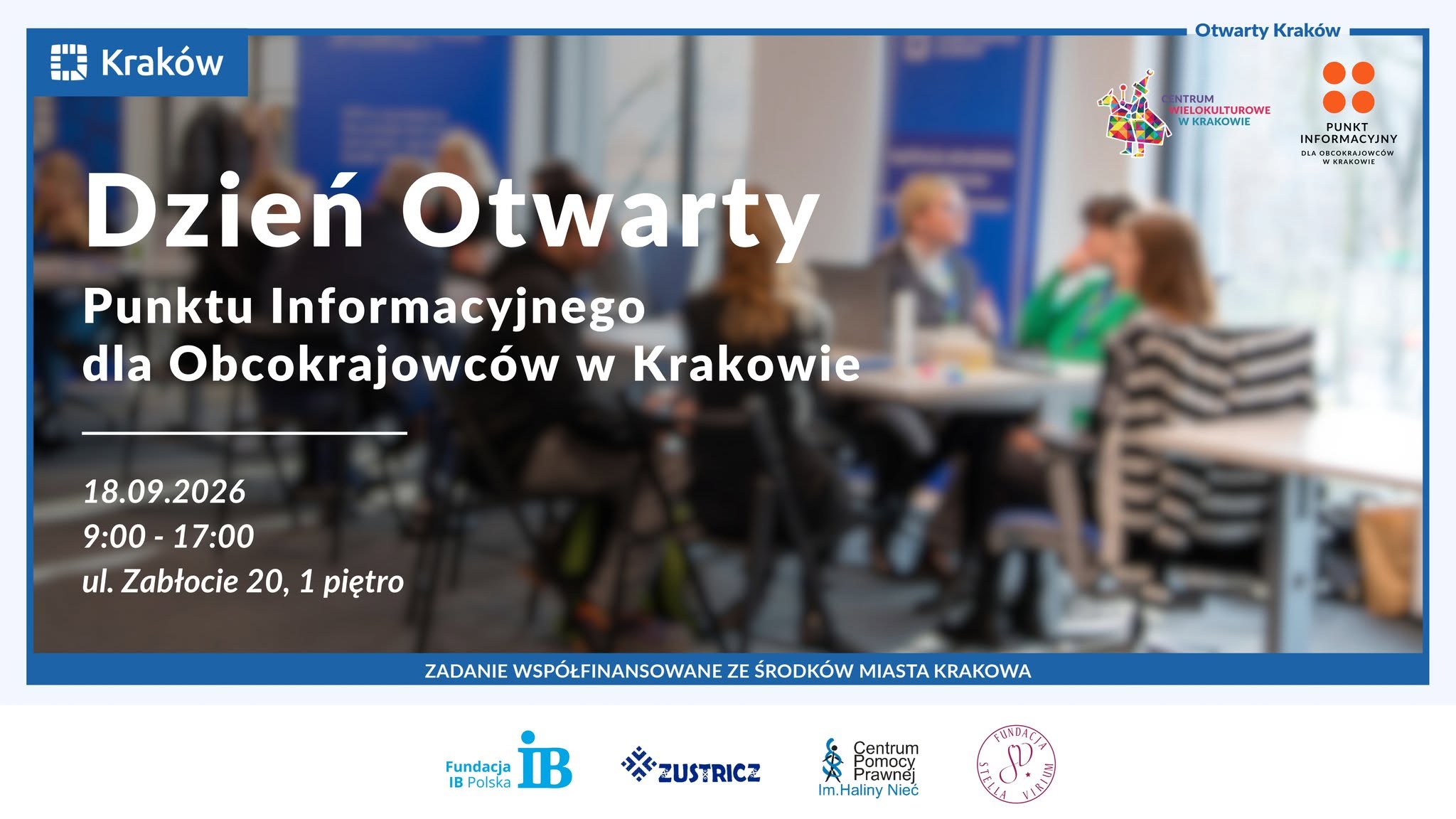 Dzień Otwarty Punktu Informacyjnego dla Obcokrajowców - bezpłatne konsultacje z ekspertami!