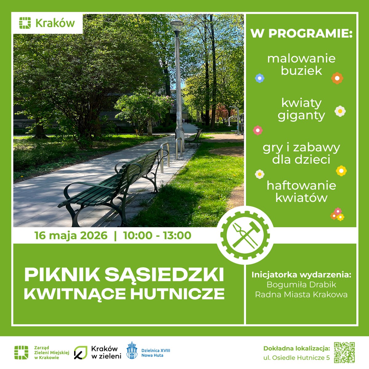 Piknik Sąsiedzki Kwitnące Hutnicze