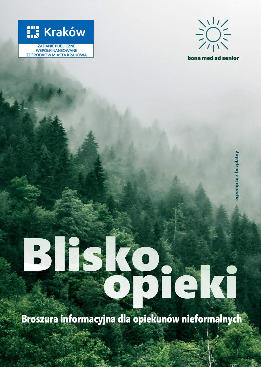BONA-MED ad SENIOR - broszura informacyjna dla opiekunów nieformalnych osób starszych