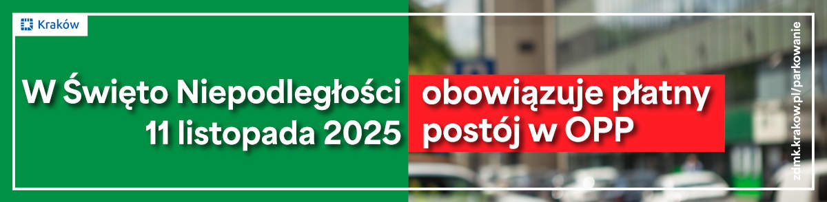 W święto, 11 listopada postój płatny!